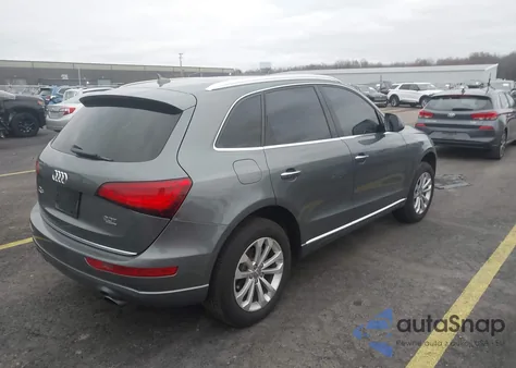 2016 Audi Q5 2.0T Premium из США, поврежденный, VIN WA1L2AFP3GA003636